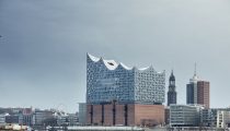 The new Elbphilharmonie in the HafenCity Hamburg